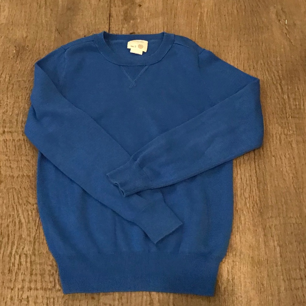 Crewcuts cotton crew neck sweater